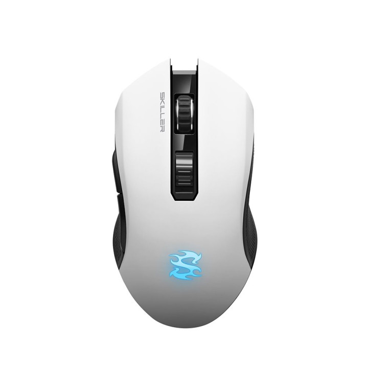 SHARKOON GAMING MOUSE 6.000 DPI BIANCO WIRELESS